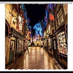 Harry Potter Shower Curtain - Diagon Alley Stores